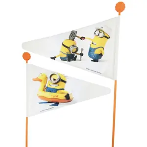 Double wall divisible pennant with minion pattern Bike Fashion image-0