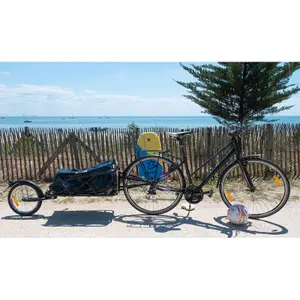 Przyczepa jednokołowa + amortyzator Bike Original image-2