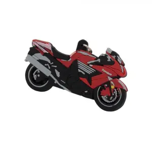 Portachiavi in PVC morbido Bikeit Kawasaki Zzr 1400 image-1