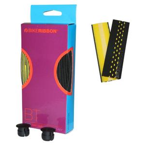 137696-otocna-paska-bikeribbon-drop-cerna-zluta-210-cm-x-3-mm