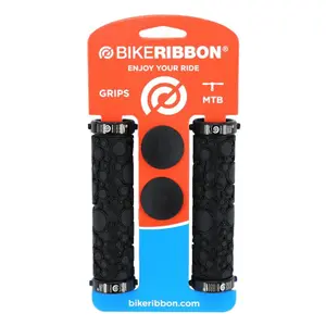 Par dobbelte greb bikeribbon bånd boble gel  image-1