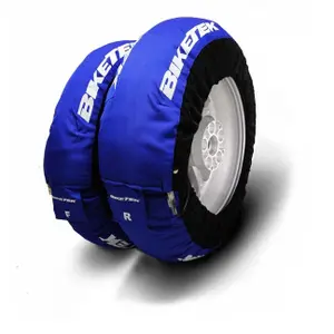Couverture pneu moto chauffantes avant et arrière Biketek