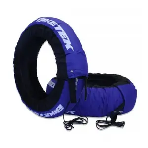 Couverture pneu moto chauffantes avant et arrière Biketek image-2