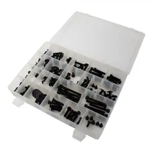 Kit med universelle motorcykel skruer og møtrikker Biketek (x150)