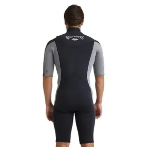 Surf shorty våddragt Billabong 2/2 Absolute Natural Front-Zip image-2