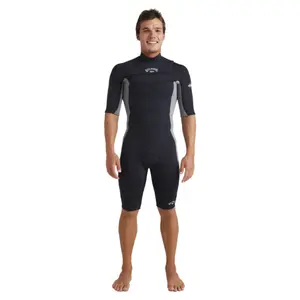 Surf shorty våddragt Billabong 2/2 Absolute Natural Front-Zip image-1