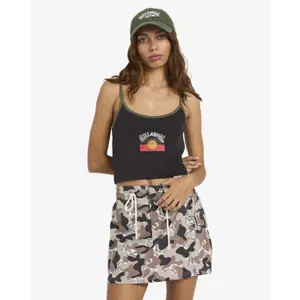 Women's crop top Billabong Otis Flag image-0