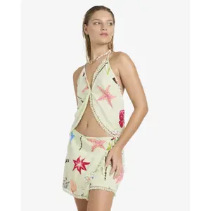 Women's tank top Billabong Lottie Hall Palm Tree image-2