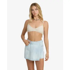 Denim skirt for women Billabong Jade Saltwashed image-0