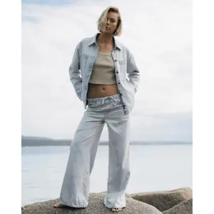 Wide Leg Women's Jeans Billabong Jade Saltwashed image-2