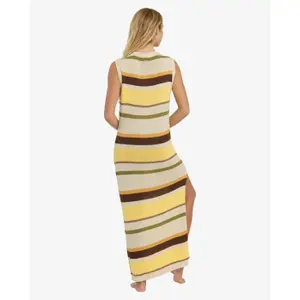 Long Knit High Collar Dress Women Billabong Those Days Midi image-1