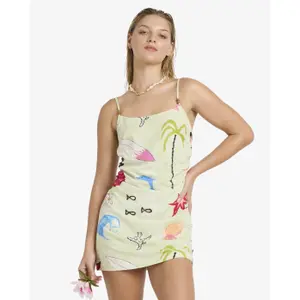 Women's tight dress Billabong Lottie Hall Mini image-0