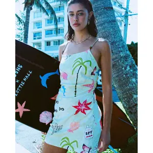 Women's tight dress Billabong Lottie Hall Mini image-3