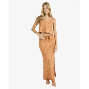 Women's midi skirt Billabong Embers image-0
