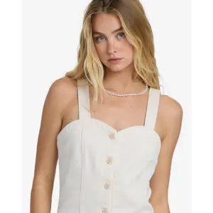 Women's denim overalls Billabong Misshape Romper image-4