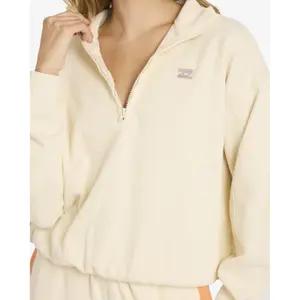 Sweatshirt 1/2 zip woman Billabong Classic Feels image-4