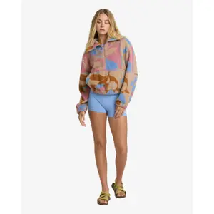 Women's 1/2 zip fleece Billabong Barra image-5