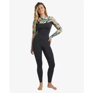 Women's jumpsuit Billabong Salty Dayz Natural 4/3 Less-Zip image-0