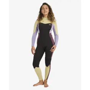 Helkroppsdräkt för kvinnor Billabong Synergy 4/3 Back-Zip image-1
