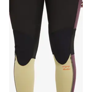 Helkroppsdräkt för kvinnor Billabong Synergy 4/3 Back-Zip image-5