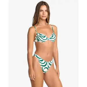Top til svømmedragt til kvinder Billabong All The Waves Talia Uwire image-2