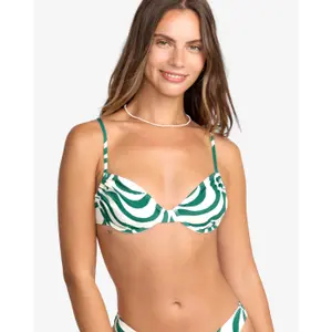 Top til svømmedragt til kvinder Billabong All The Waves Talia Uwire image-4