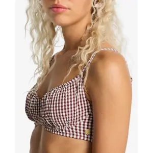Γυναικείο μπικίνι τοπ Billabong Mini Wave Check Char Uwire image-5