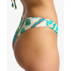 Women's cutaway swimsuit bottoms Billabong Salty Waves image-4