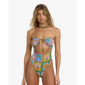 Women's 1-piece swimsuit Billabong Heat Dream Andrew HI image-1