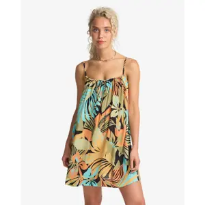 Short dress for women Billabong Beach Song Printed image-0