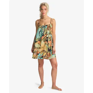 Short dress for women Billabong Beach Song Printed image-1