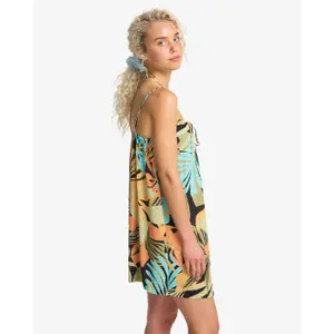 Short dress for women Billabong Beach Song Printed image-3