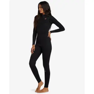 Dame fulldragts wetsuit Billabong Foil 3/2 Less-Zip image-2