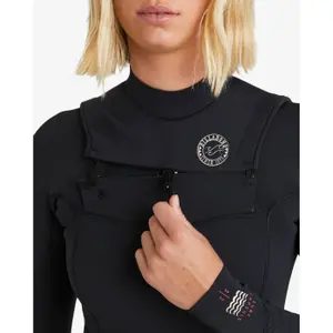 Women's jumpsuit Billabong Salty Dayz Naturel 3/2 Less-Zip image-6