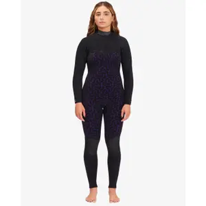 Női teljes overall Billabong Furnace Natural 3/2 Less-Zip image-3