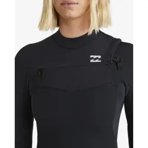 Női teljes overall Billabong Furnace Natural 3/2 Less-Zip image-4