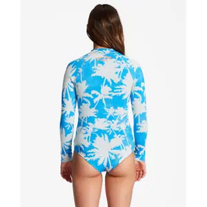 Langærmet surf shorty dragt til piger Billabong Salty Dayz image-3