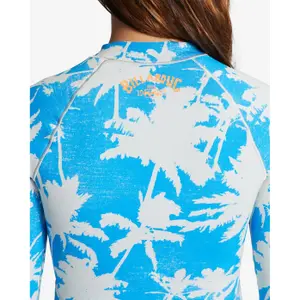 Langærmet surf shorty dragt til piger Billabong Salty Dayz image-6