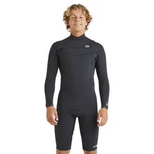 Surf shorty våddragt Billabong 2/2 Absolute Natural Front-Zip