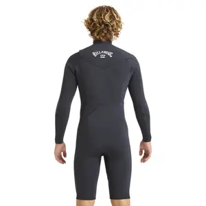 Surf shorty våddragt Billabong 2/2 Absolute Natural Front-Zip image-2