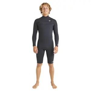 Surf shorty våddragt Billabong 2/2 Absolute Natural Front-Zip image-1