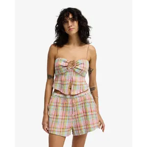 Camiseta de tirantes para mujer Billabong Sweet Check image-0
