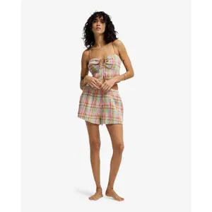 Camiseta de tirantes para mujer Billabong Sweet Check image-1
