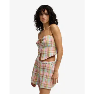 Camiseta de tirantes para mujer Billabong Sweet Check image-3