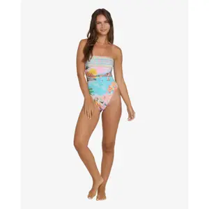 Women's 1-piece swimsuit Billabong Paradise Sun Tully Hi image-1