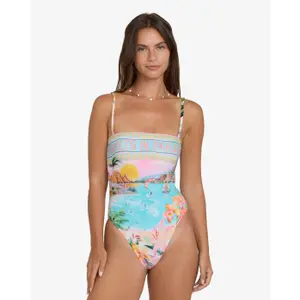 Women's 1-piece swimsuit Billabong Paradise Sun Tully Hi image-2