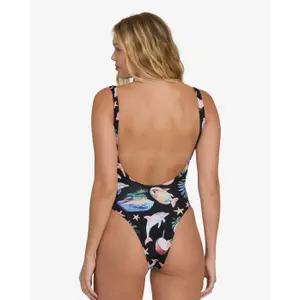 Women's 1-piece swimsuit Billabong Party Wave Tanker image-2