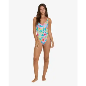 Women's 1-piece swimsuit Billabong Pipe Dreams Deep V image-1