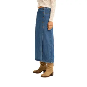 Jeansrock Damen Billabong Day Off image-2