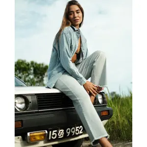 Women's wide leg jeans Billabong Be Free image-2